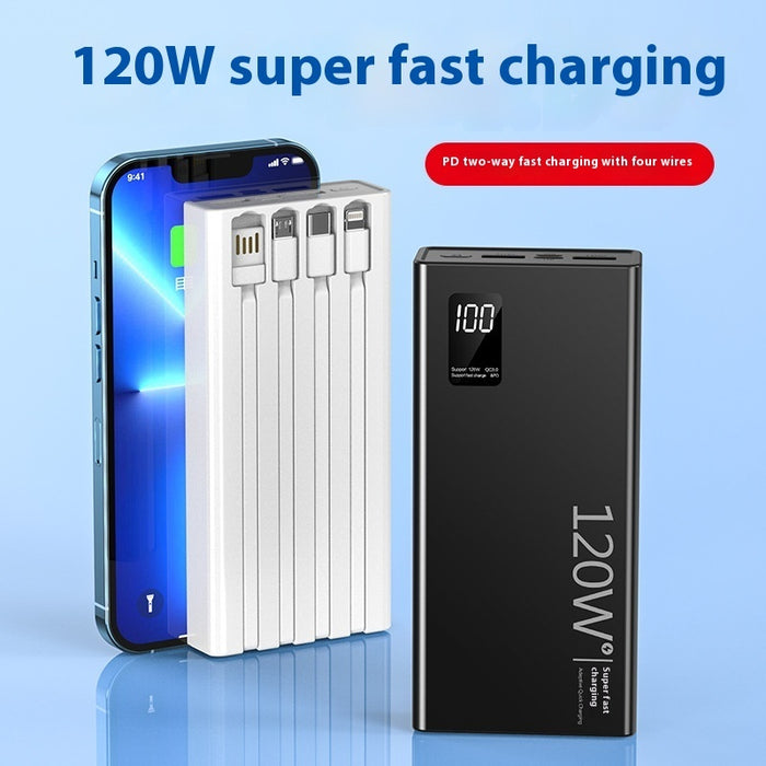 Super Fast Charge Two-way Portable Battery For Mobile Phones Intelligent Digital Display Multi-port