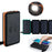 10000 mAh wireless induction solar charging treasure