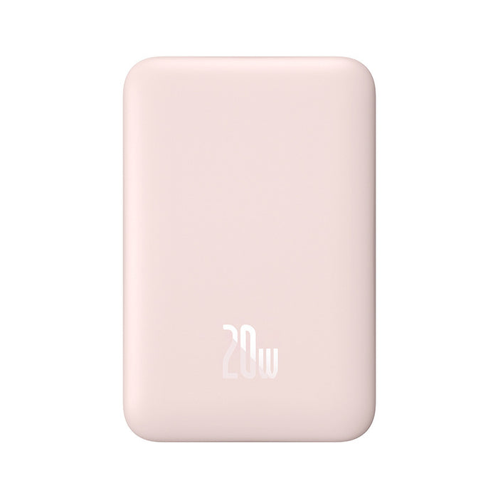 Magnetic Mini Wireless Fast Charging Mobile Power Supply 2-in-1 10000mAh Strong Adsorption 20W