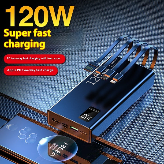 Super Fast Charge Two-way Portable Battery For Mobile Phones Intelligent Digital Display Multi-port